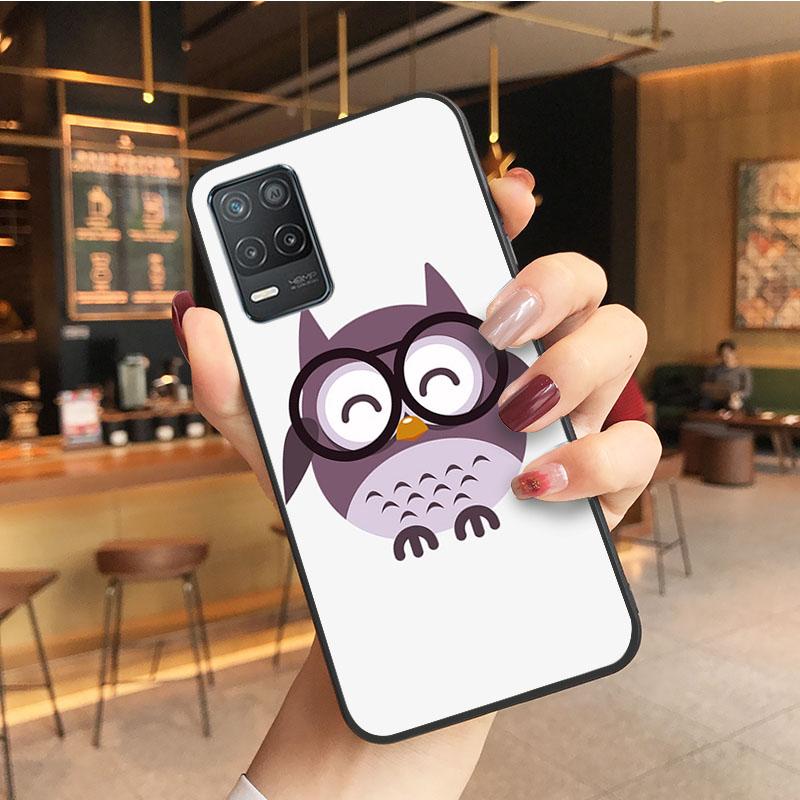 Owl Hearts Lover Phone Case for OPPO Realme GT 2 Pro X2 Pro XT C25S 8 7 6 Pro 6i GT Master C3 C21 C21Y C11 X3 SuperZoom