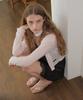 Tarvert Lacey Light Knit Cardigan - Pale Pink