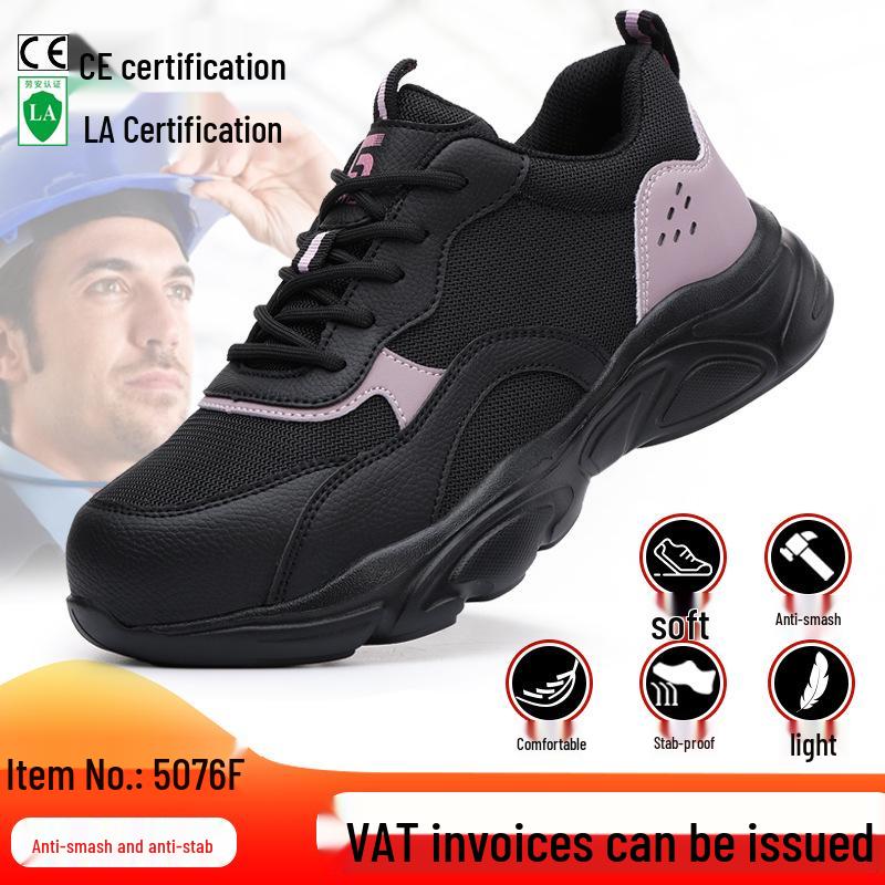נעלי בטיחות לנשים: קלי משקל, נוחות, מגני פלדה, עמידים בפני מכה וחדירה, מתאימים לכל העונות