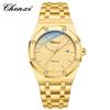High-end Luxury Man Watch Original Watch Business Casual Gold Stainless Steel Luminous Date Waterproof Wristwatch Quartz Clock
