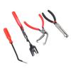 Electrical Disconnect Pliers Set 8 Inch Straight 60 Degree Electrical Connector Disconnect Tool Clip Pliers and