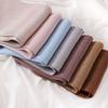 Solid Color Silk Scarf Chiffon Ramadan Long Scarf Fashion Sunscreen Headscarf  Outdoor