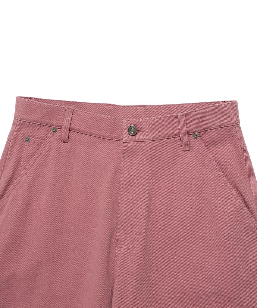 ISTKUNST Washed Cotton Double Knee Pants_Dust Pink(Ik2Efmpa10A)