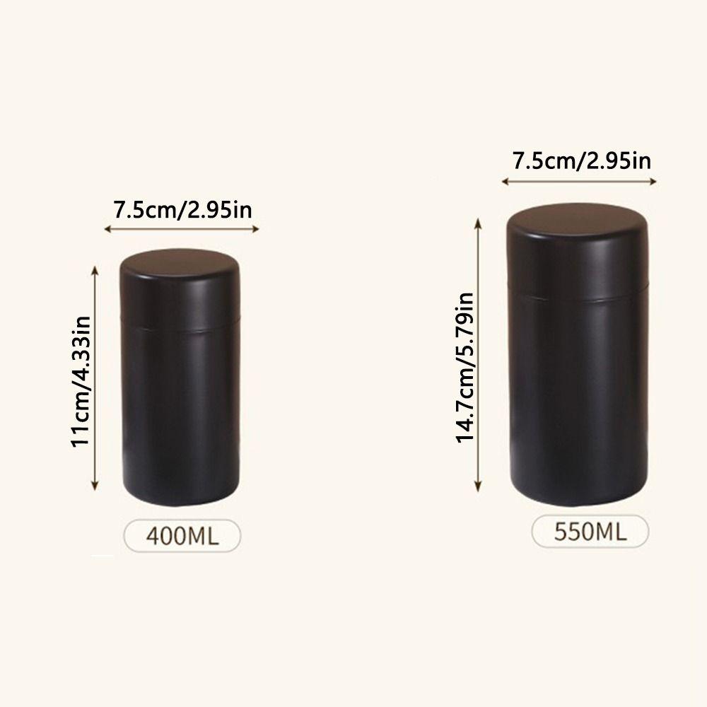 Stainless Steel Stainless Steel Tea Canister Airtight Seal Food Sealed Containers  Sugar