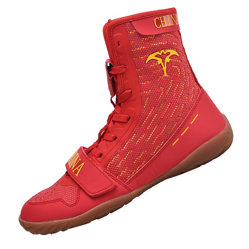 Men Boxing Shoes Outdoor Professional Wrestling Shoes Comfortable High Ankle Sneakers Training Brand Equipment Wrestling Boots