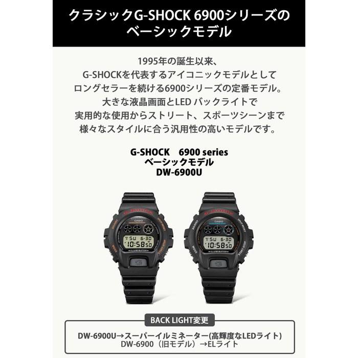 [Casio] G-Shock DW-6900U-1JF Men's Black