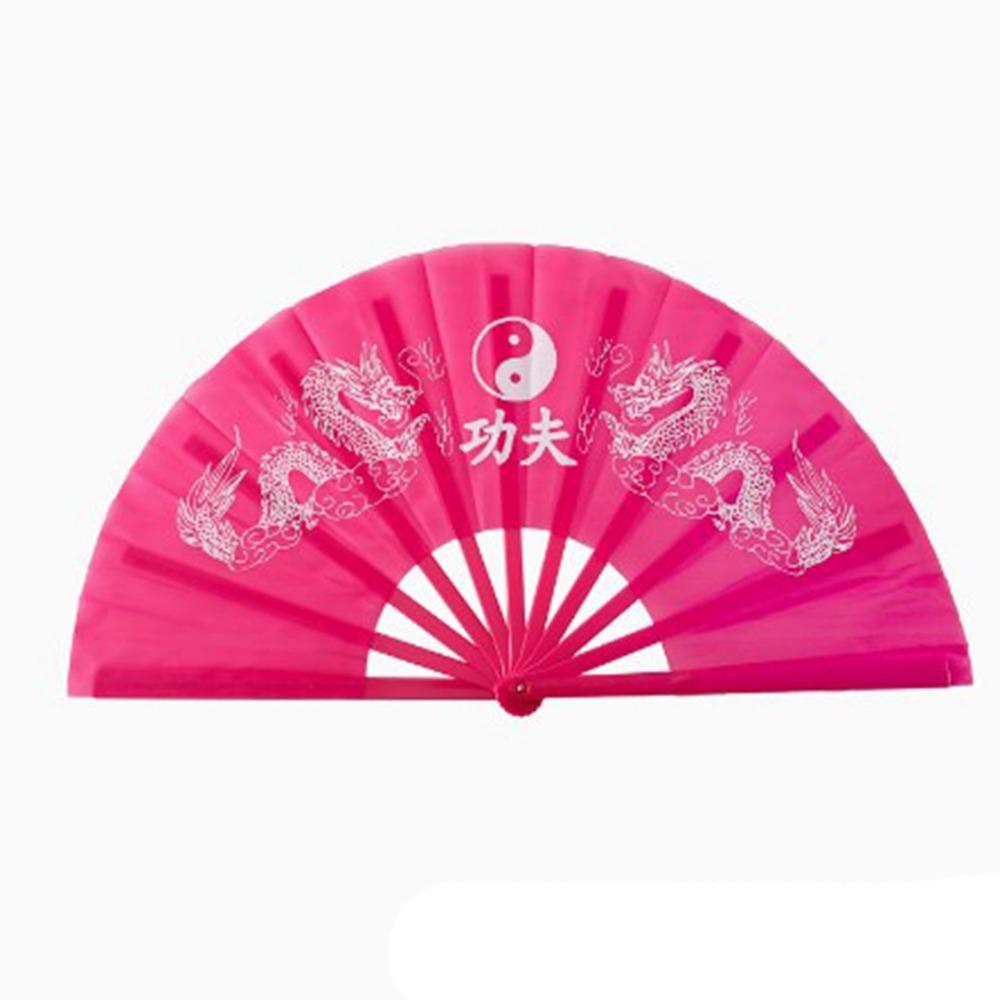Plastic Bone Dance Performance Fan 34cm Hand Folding Stage Fan  Wedding Party Decor