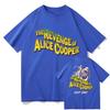 Alice Cooper Wild Ones Tour Summer TShirt Man Woman Harajuku ONeck Short Sleeve Shirts Music Fans Gift Aesthetic Tops Clothes