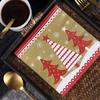 20pcs/Pac 33*33cm 2-Ply Disposable Party Napkin Christmas Pattern