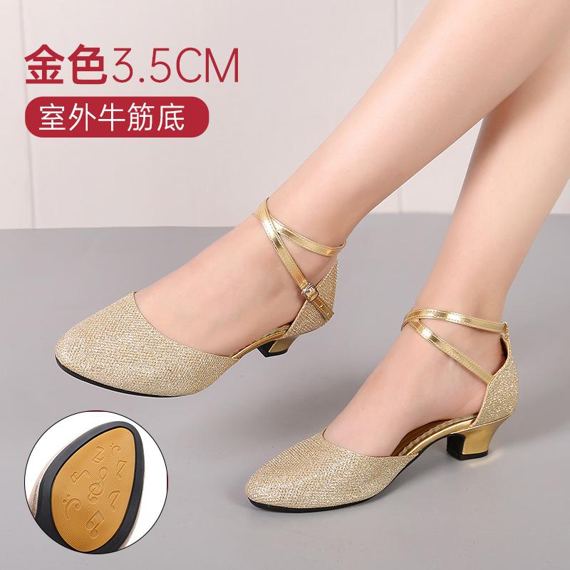 New dance shoes Latin dance shoes Women s square dance shoes Adult ballroom dance shoes Softsoled dance shoes 35