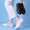 Fashion 2025 New Platform Women's Nurse Shoes Summer Soft Sole Breathable Sleeve Feet Loafers Comfortable Work Shoes Zapatos Casuales