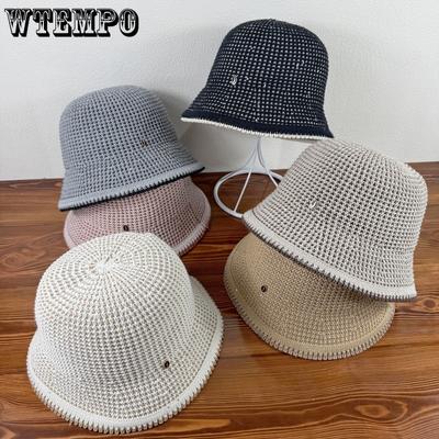 Weaving Fisherman Hat for Women Spring and Summer Sun Shading Breathable Hollow Leisure Cap