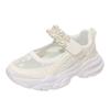 Children’s Shoes, Girls’ Closed-Toe Sandals, New Summer Style, Soft-Soled Kids’ Mesh Sneakers, Fashionable Girls’ Princess Shoes