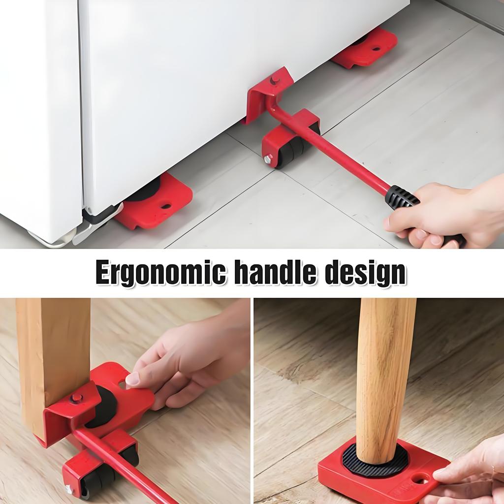 Heavy-Duty Furniture Moving Tool | Adjustable Lift & Slide Technology | No-Lift Design for Living Room Bedroom Appliance