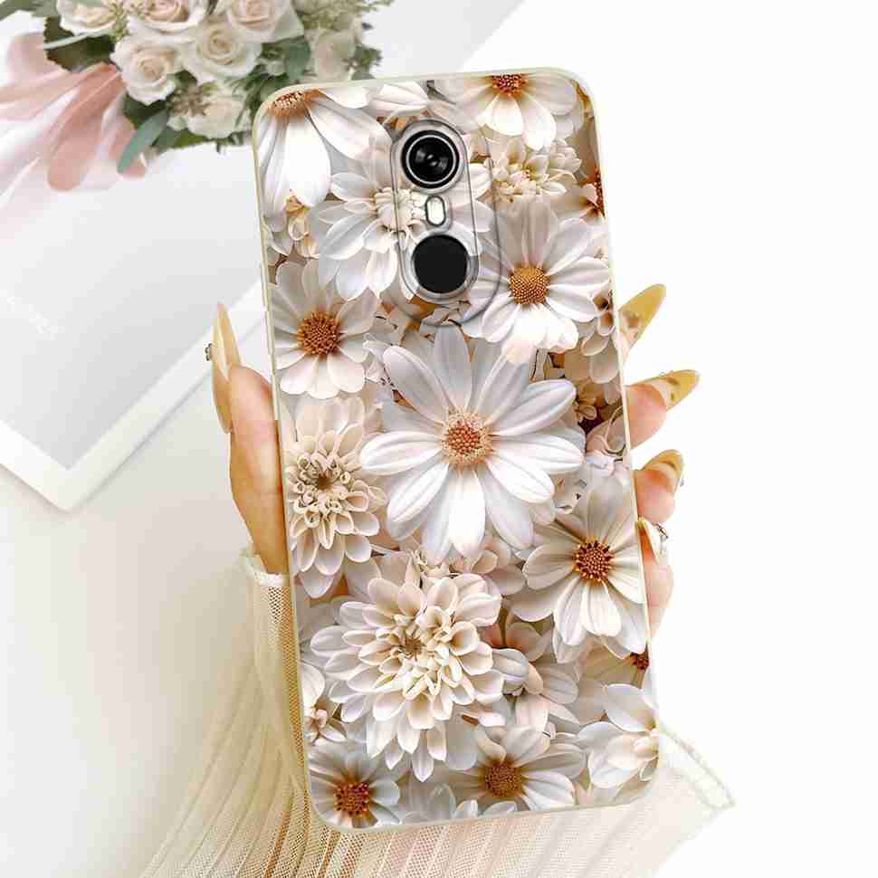 Luxury For Itel A33 5.0" Case Fashion Painted Flowers Silicone Back Cover Coque For ITEL A 33 a33 Full Protection Phone Shell