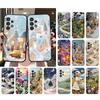 Phone Case For Samsung A55 A16 A56 A36 A35 A15 A53 A54 A33 A34 A25 A05S A52 A52S A14 A26 A71 Cozy Crochet Winter Village Art