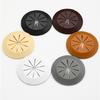 4 Stück Möbel Kabelmanagement Abdeckungen Klebende PVC Drahtloch Schoner Drahtverdeck Platten für Schreibtisch Schrank