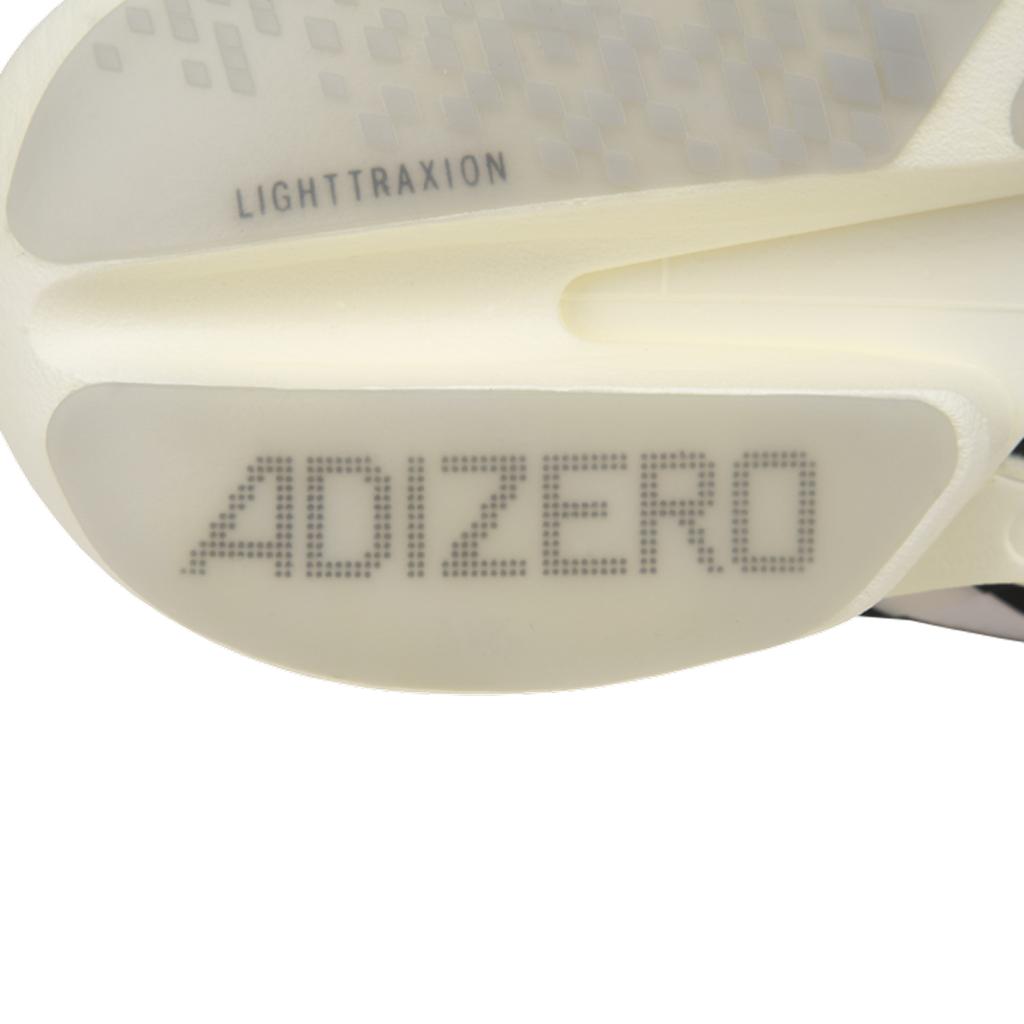 adidas Adizero Adios Pro 4 Branco Preto Tênis Masculinos Branco-Nuvem Preto-Essencial Prateado-Metálico JR1094