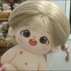 Bambola di Cotone Peluche Kawaii da 20 cm Bambola Idol Peluche Anime Vestito Peluche per Bambini Giocattoli Bambole Stellari Action Figure Vestito Regali per Bambine Bambini