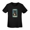 Black Cat Coffee TShirt Women Short Sleeve T Shirts Crew Neck Clothes Cotton Summer Tees Streetwear