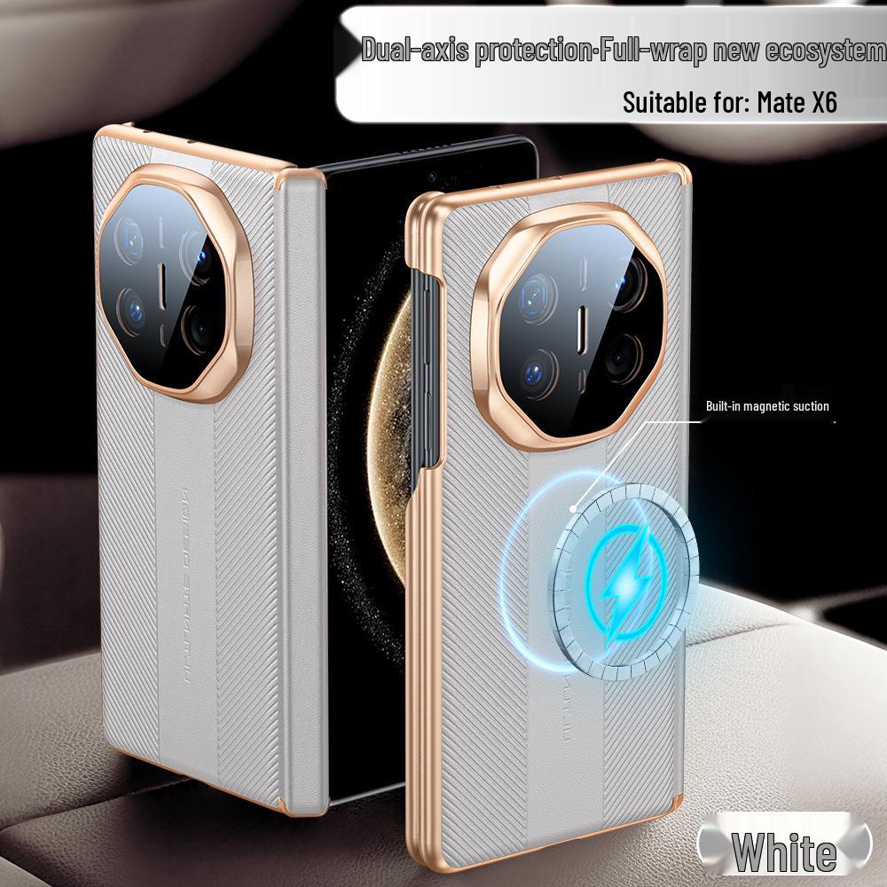 

Магнітний захисний чохол для складаного екрана Huawei Mate X6, проти падіння, двовісний, повне покриття. Huawei Mate X6