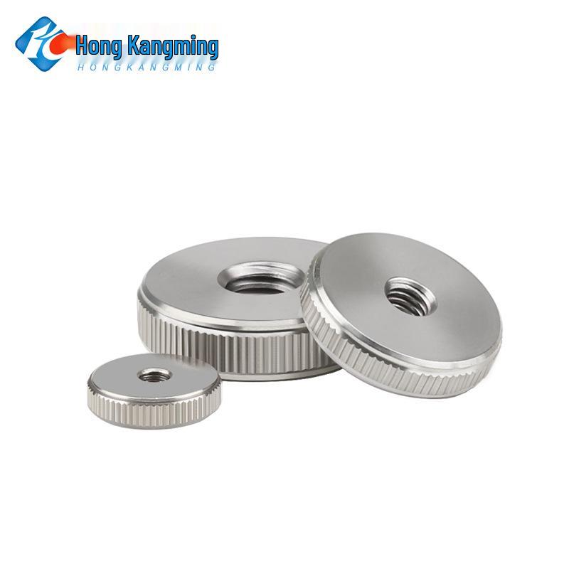 Stainless Steel M3/M6/M10 High-Strength Knurled Nut
