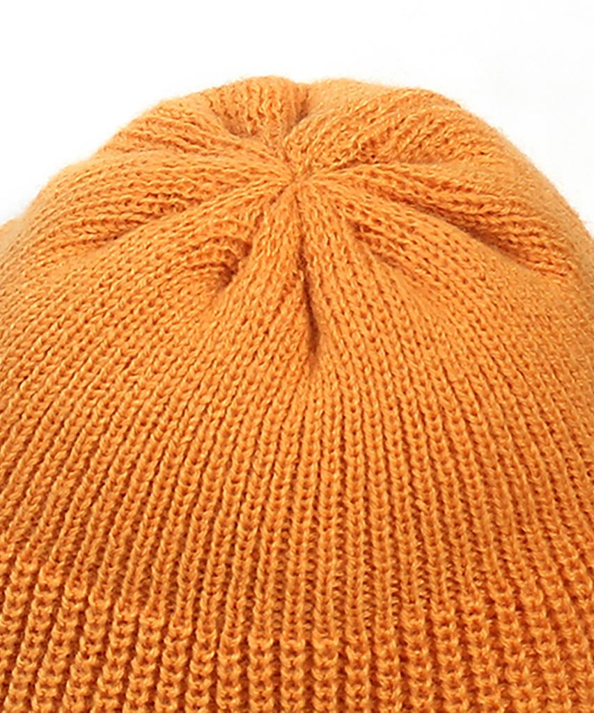 Eondeokeonteulol Winter Short Beanie Beanie / Monk Fit / Mustard