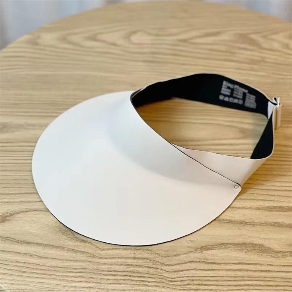 Breathable Traceless Sun Hat Large Brim Women Sun Hat UV Protection Seamless Visor Cap  Holiday