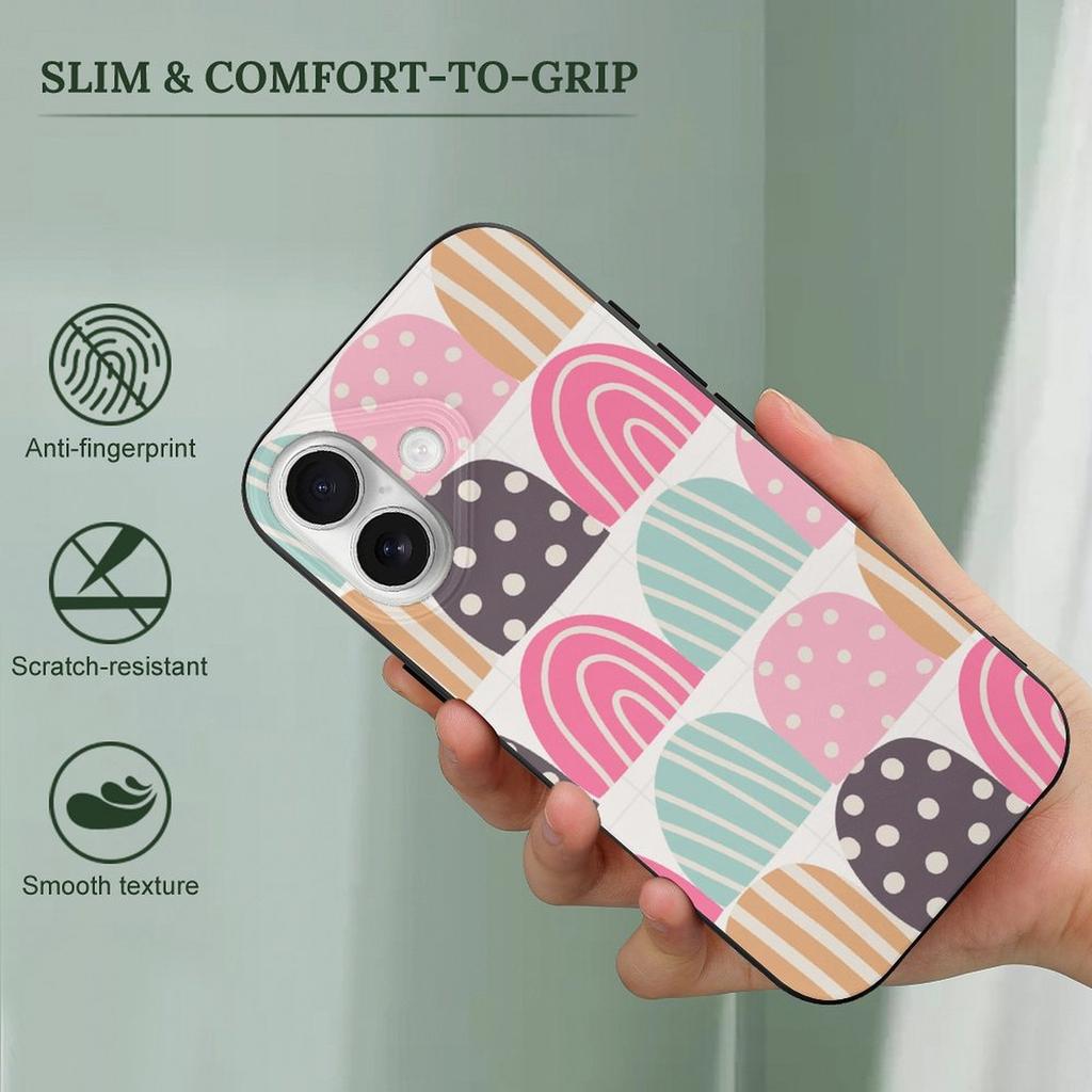 1 Pack For Iphone 17/17Air/17Pro/17ProMax Slim Crystal TPU Case With Raised Lens Edge, Flexible Grip And Drop Cushion