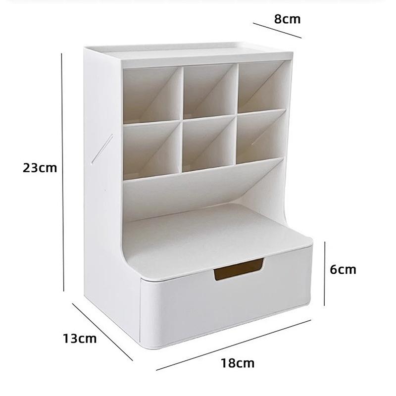 Chic Desk Organizer Jewelry Storage Cosmetics Makeup Brush Storage Box