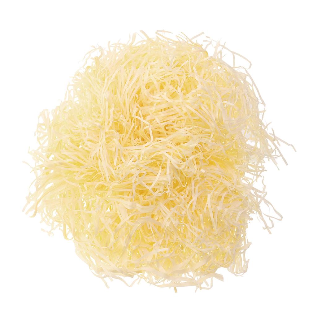 Happy Birthday Raffia Paper Filler for Gift Wrapping and Box Filling Confetti Shreds Natural Lafite Grass Silk Paper 20G/Bag