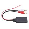 Car Radio 2 RCA Bluetooth 5.0 Adapter Wireless AUX Audio Cable Replacement for Kenwood for Clarion