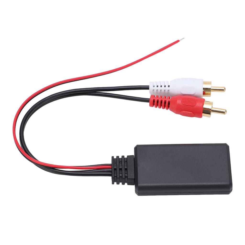 Car Radio 2 RCA Bluetooth 5.0 Adapter Wireless AUX Audio Cable Replacement for Kenwood for Clarion