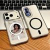 Slim Clear Magnetic Phone Case for Vivo V70 FE High Transparency Anti‑Yellow Soft TPU Shock‑Absorbent Phone Cover