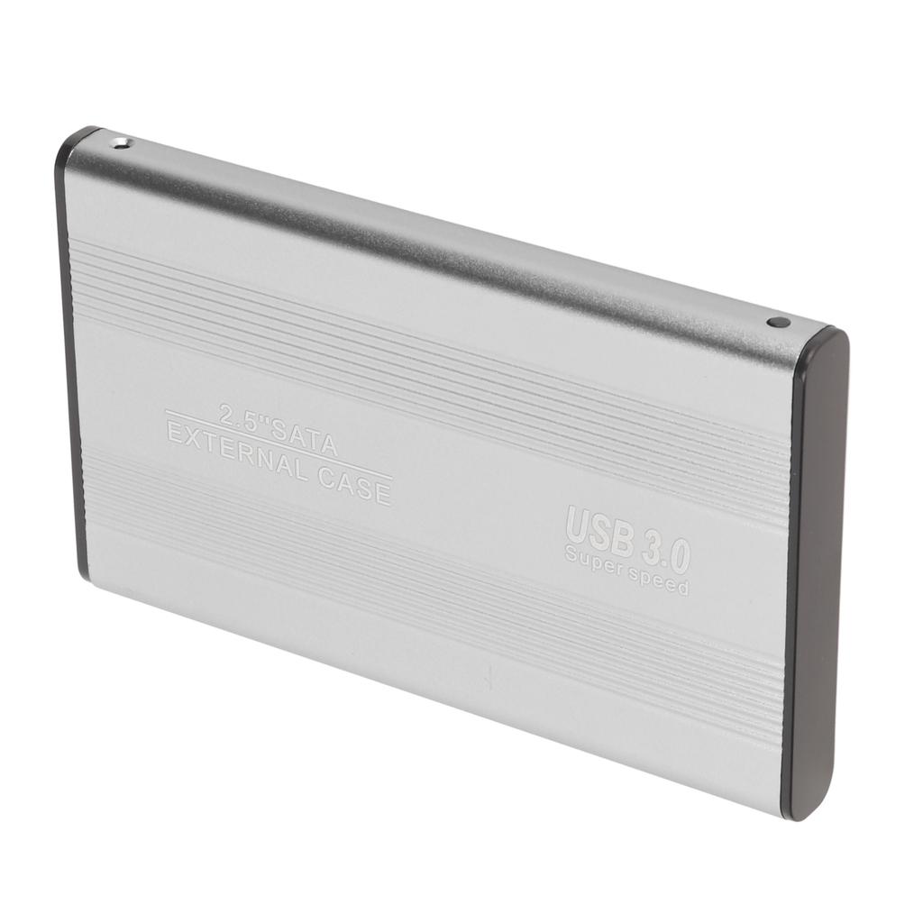 USB3.0 HDD Enclosure 2.5in 5Gbps Ultra Thin Lightweight HDD Enclosure Adapter for Laptop Computers for WIN 7 for WIN 10