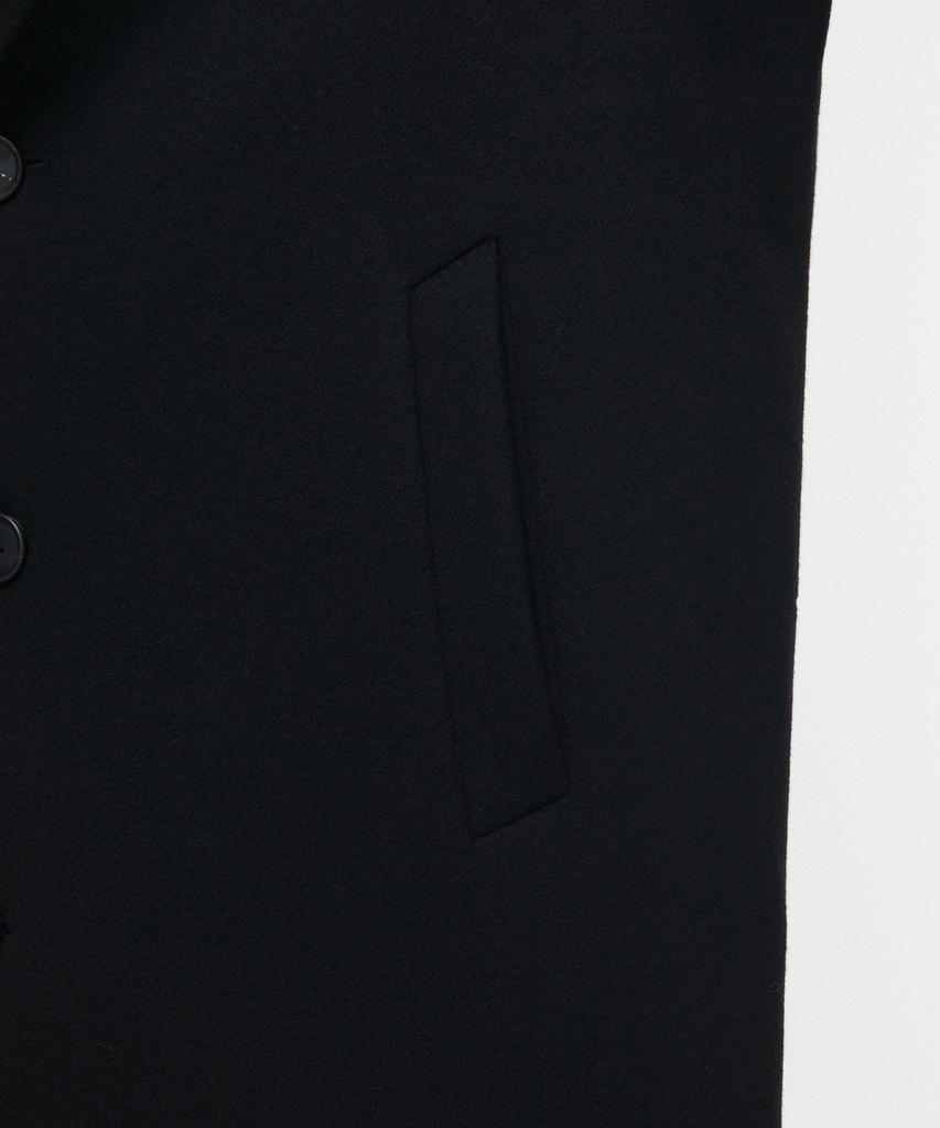 Musinsa Standard Cashmere 20 Oversized Single Coat [Black]