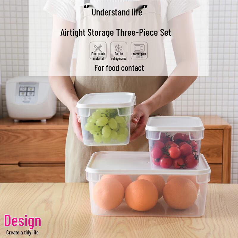 

Zheji PP Refrigerator Food Storage Container Set