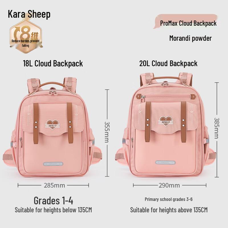 KALA·Y Cloud 8D Decompression Student Backpack
