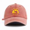 1pz Cappellino da Baseball Lavato con Stampa CAMMELLO per Adulti, Stile Retro Minimalista Casual Morbido Regolabile Cappello da Papà, Perfetto Come Regalo