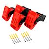 4 Pieces Car Mat Cleaning Clip Easy Spring Clamp Wall Mount for Carpet Auto Floor Mats