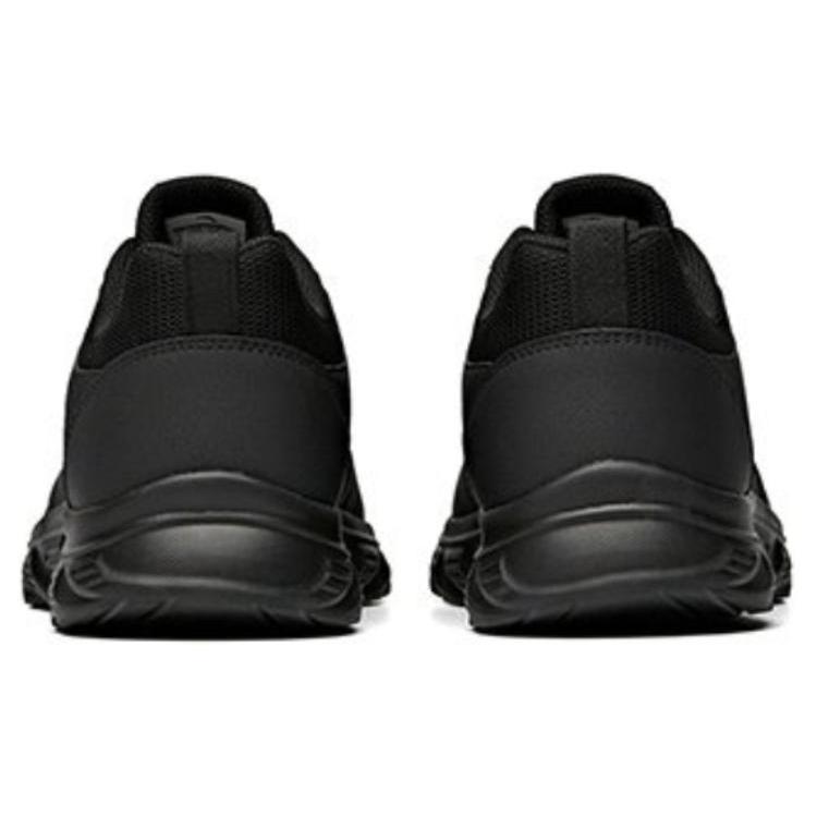 New Anta Cushioned Wear-Resistant Water-Resistant Low-Top Casual Shoes Men's Black 912035542-4