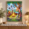 Asterix & Obelix Custom Name Text 5D Diamond Painting Kit DIY Full Drill Diamond Art Decoration