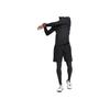 Nike Solid Color High Waist Slim Fit Sports Long Pants Men Bottoms Black DR1890-010