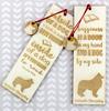 Icelandic Sheepdog, Icelandic Spitz, Iceland Dog - Dog Bookmark, Personalized Bookmark, Dog Gadget for Art-Dog Brand Readers