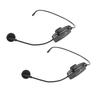 Wireless Microphone Headset Noise Reduction Rechargeable 2.4G Dual Headset Mic System for Teacher Stage