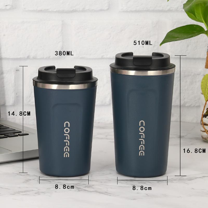 Edelstahl Kaffeetasse Doppelwandige Vakuumtasse Outdoor Freizeitbecher