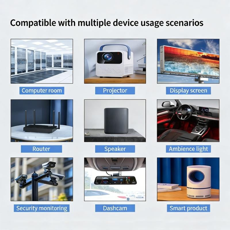 Extra Long 300cm USB Power Extension Cord Compatibles LED Lights And USB Power Devices