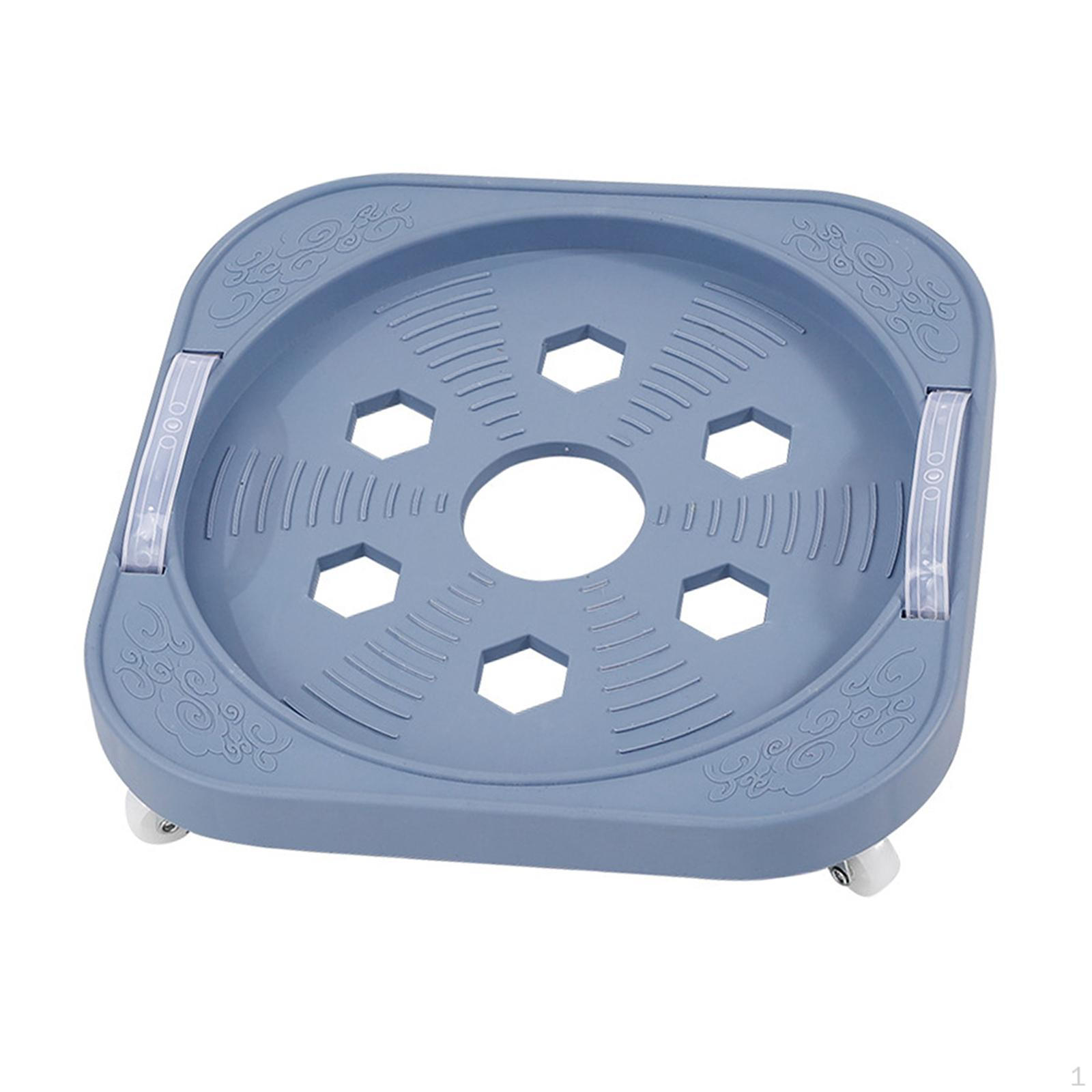 

Подвижная подставка для растений с колесиками для основания ведра с водой и резервуара синий