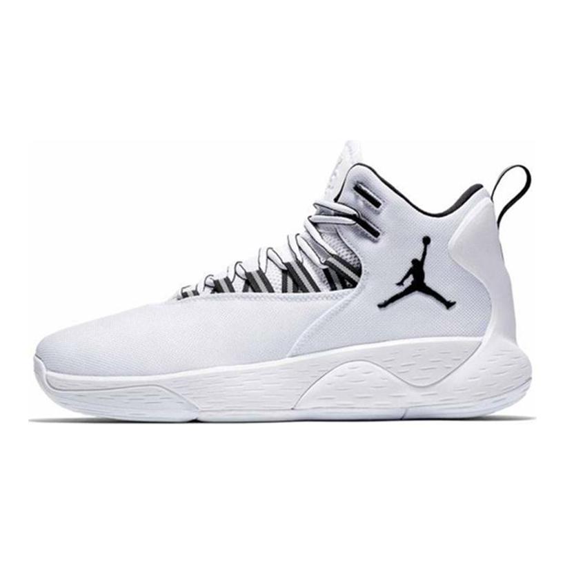 Air Jordan Super.Fly MVP PF Erkek Spor Ayakkabı Beyaz Siyah AR0038-100