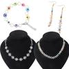 Akrylgeometri Pearl Circle DIY-tillbehör för smyckenstillverkning Örhängen Armband Halsband